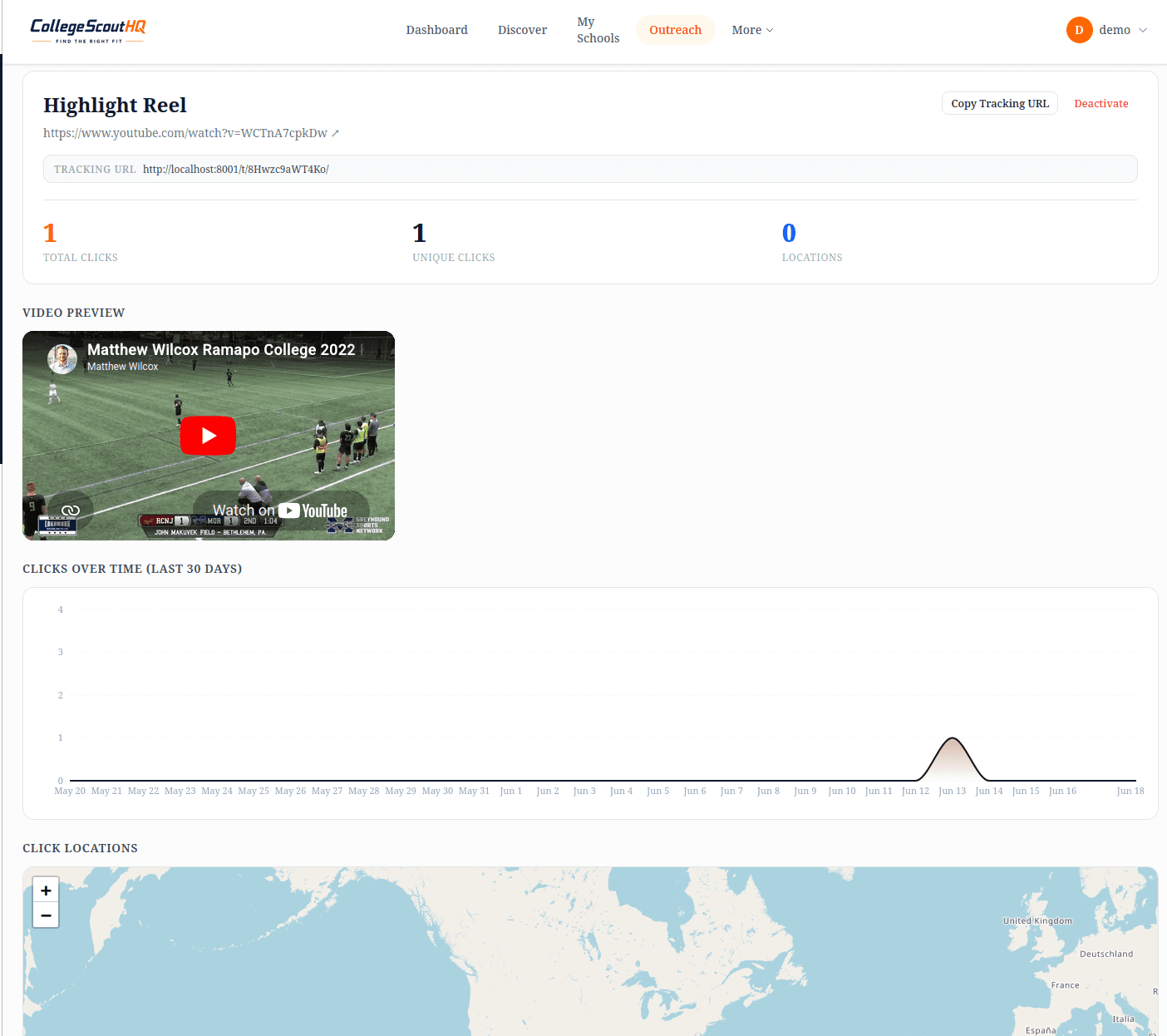 Track Your Outreach
